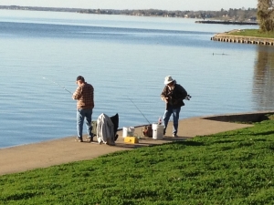 No Fishing License required in State Parks!