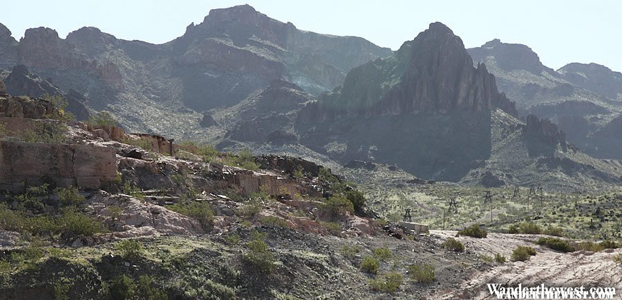 Old mine structures - Oatman, Arizona