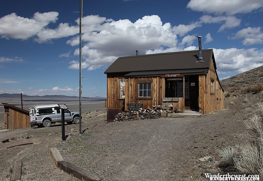 Old Mining Town - Berlin Ichthyosaur State Park, Nevada