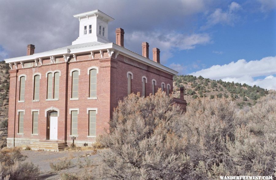 Old Nye County Court House in Belmont