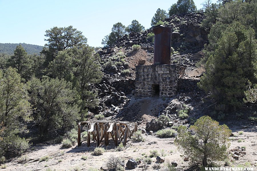 Old roasting oven - Aurora ghost town