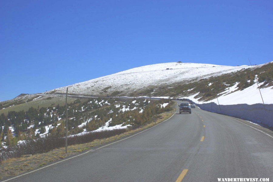 Old Snow on Trail Ridge Road