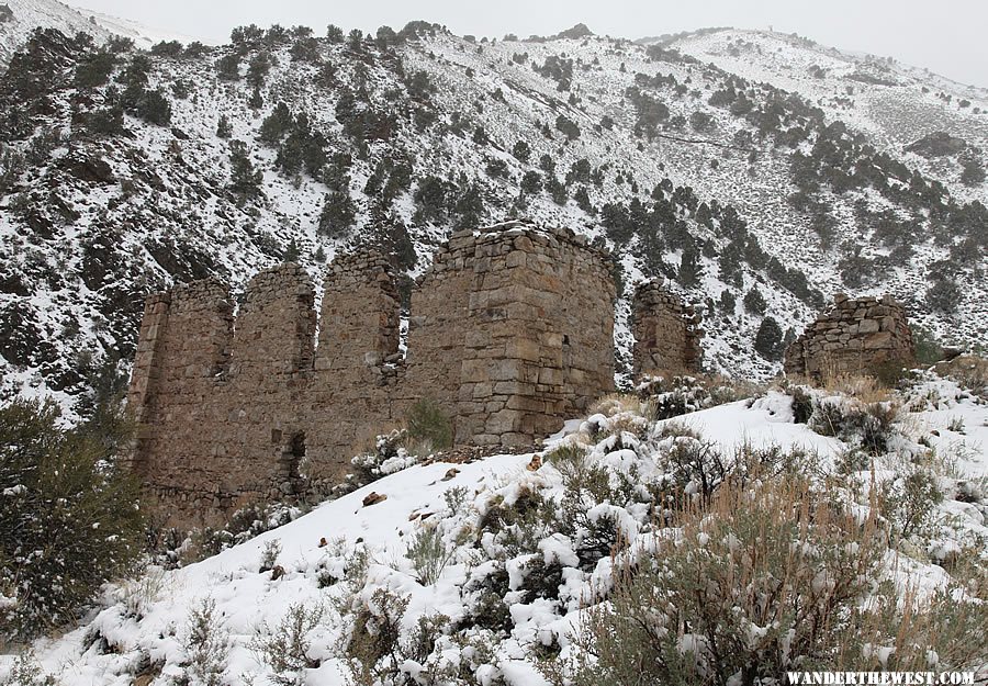 Old stamp mill at Ophir