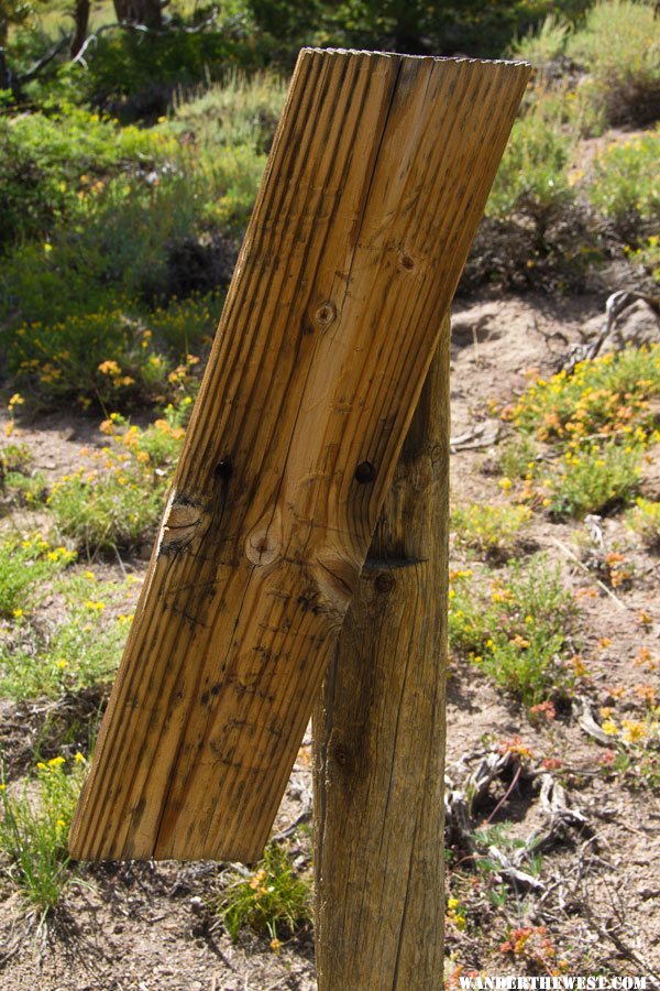 Old Trail Sign