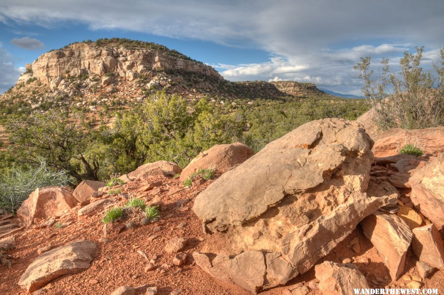 One of the Studhorse Peaks, in background