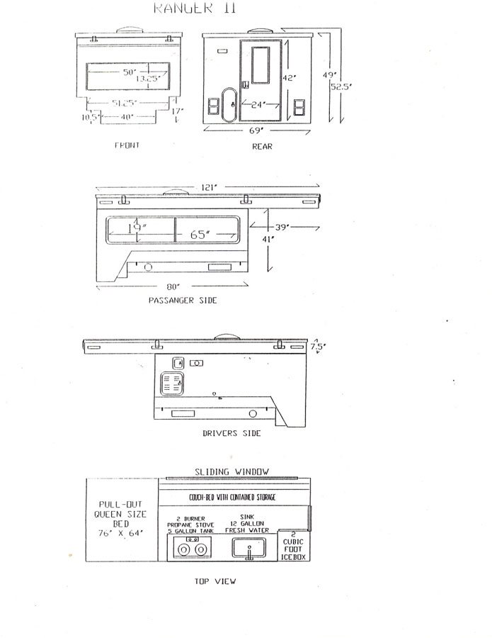 Original Ranger II Drawings