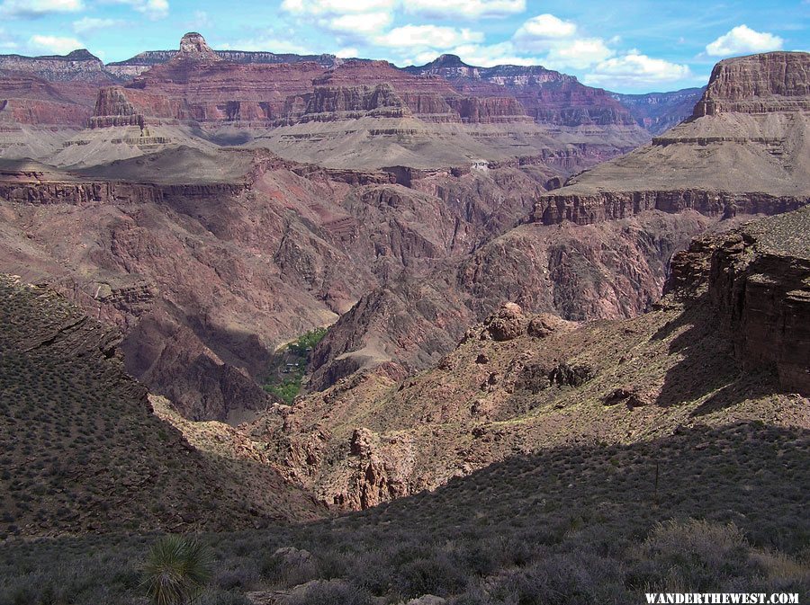 Phantom Ranch and Bright Angel Creek