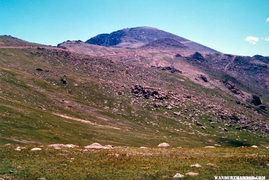 Pikes Peak from the West