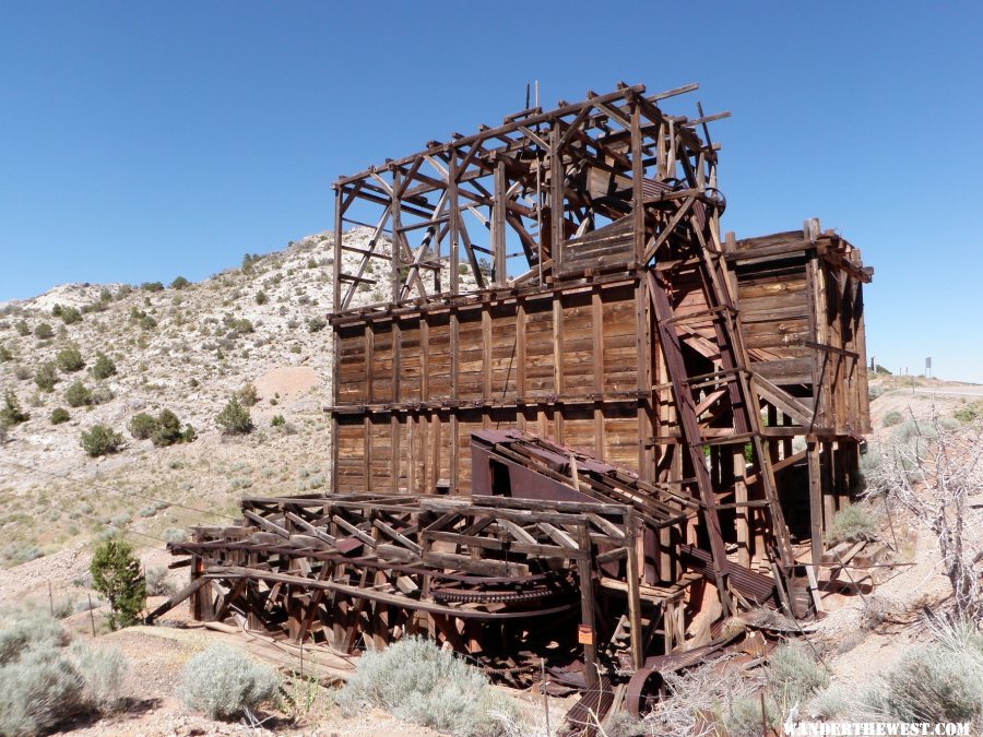 Pioche Aerial Tramway Wood Works