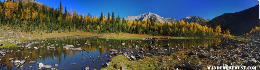 Pocaterra Cirque Panorama - KCountry, Alberta 2014