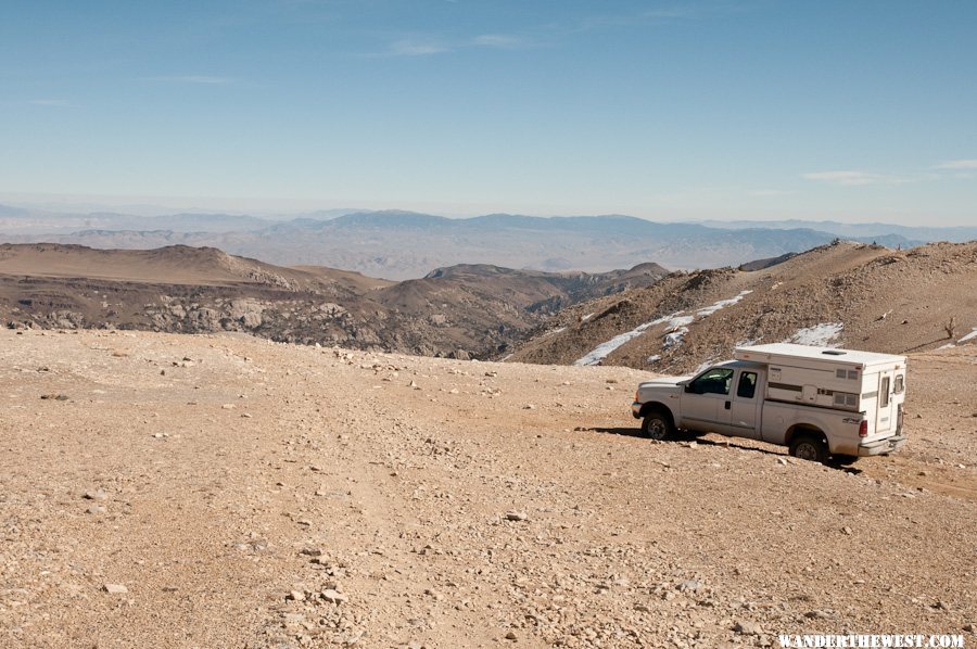 Potential Campsite above Cottonwood Basin