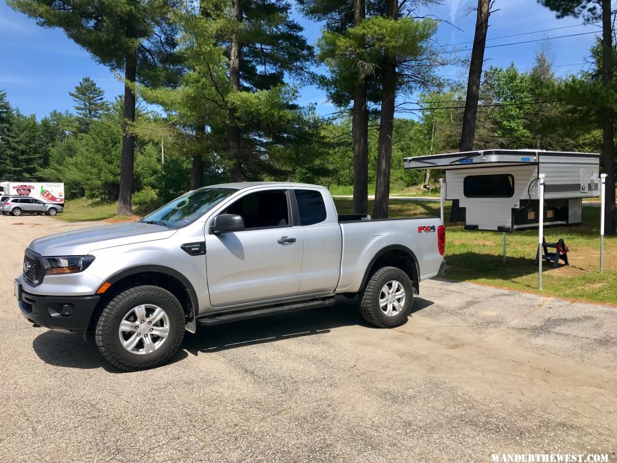 Ranger with new springs