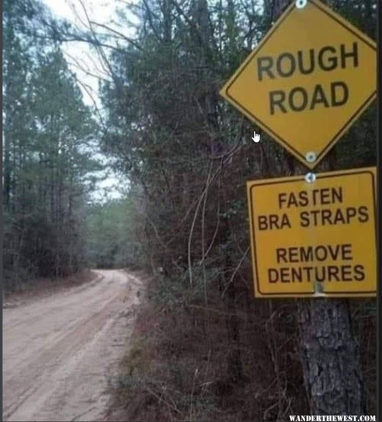 rough road