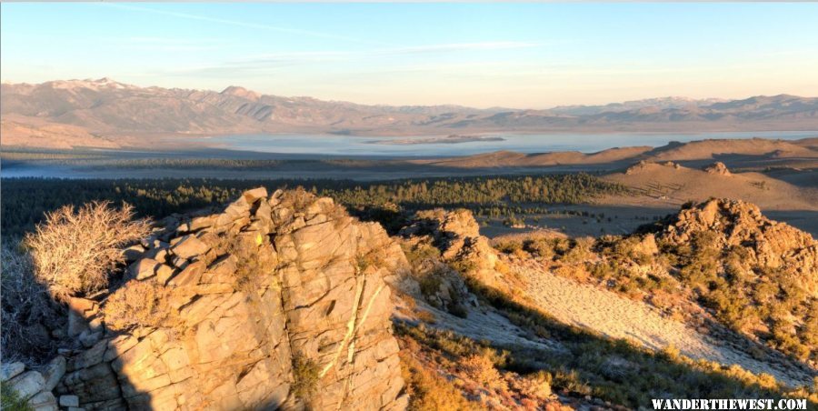 Sagehen Peak Sunrise (excerpt of panorama)