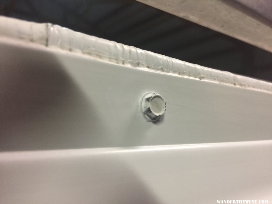 sealed roof edge screws