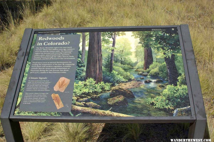 Sign at Start of Ponderosa Loop