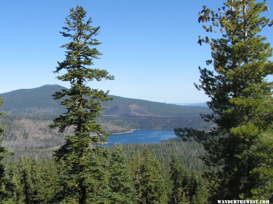 Snag Lake and Cinder Cone