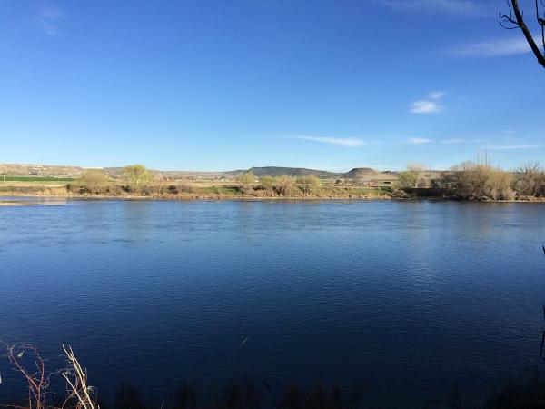 Snake River from our campsite, Marsing ID