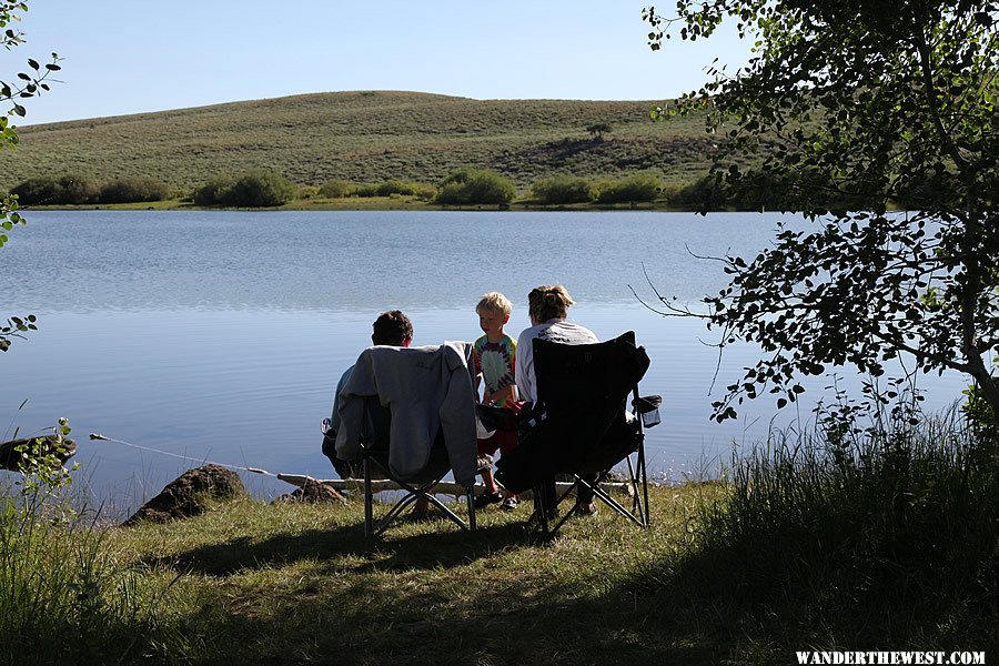 Steens Mountain - Small lake just above Fish Lake