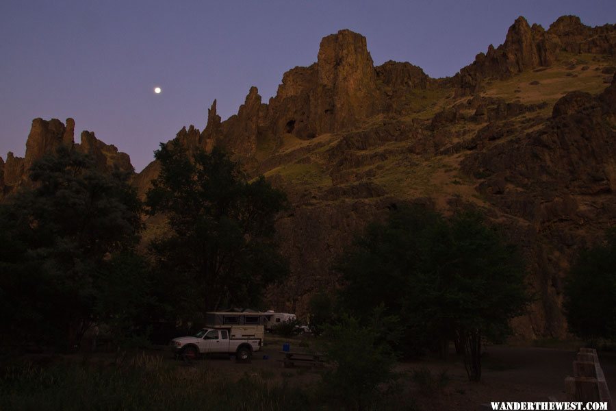 Succor Creek Campground