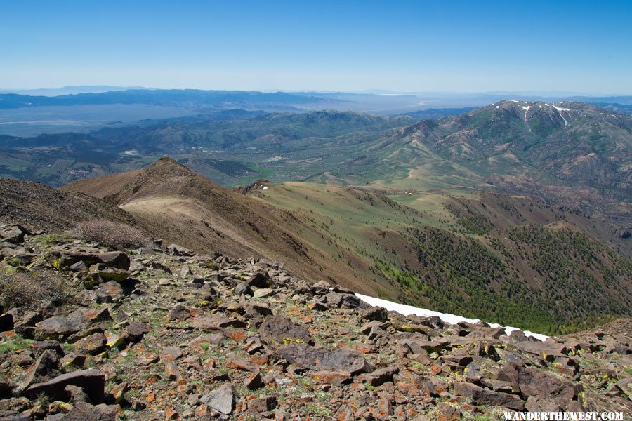 Summit View to the South