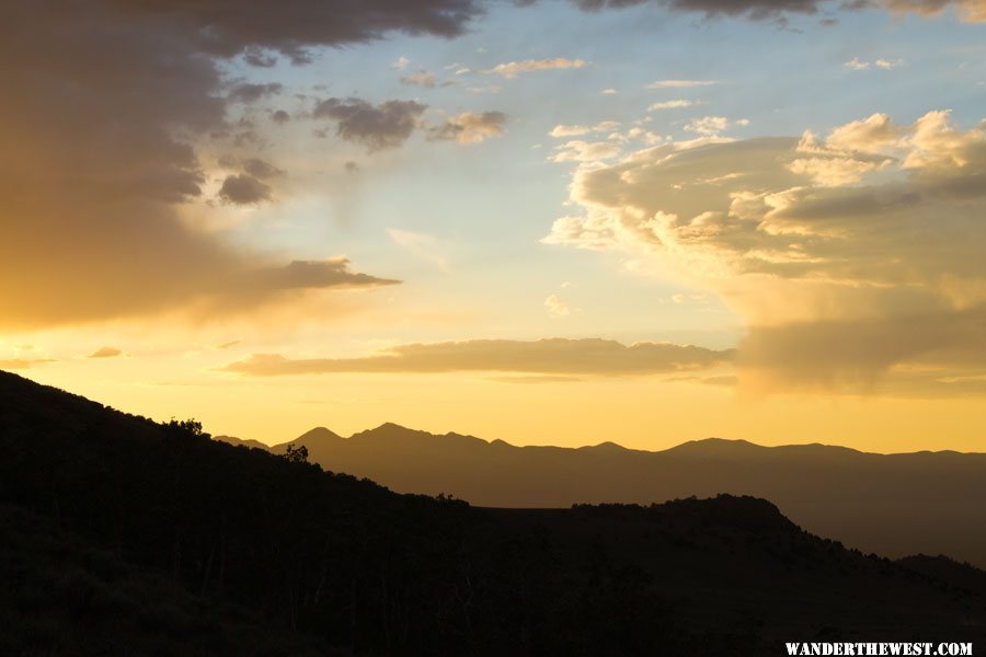 Sunset and Clearing Storm