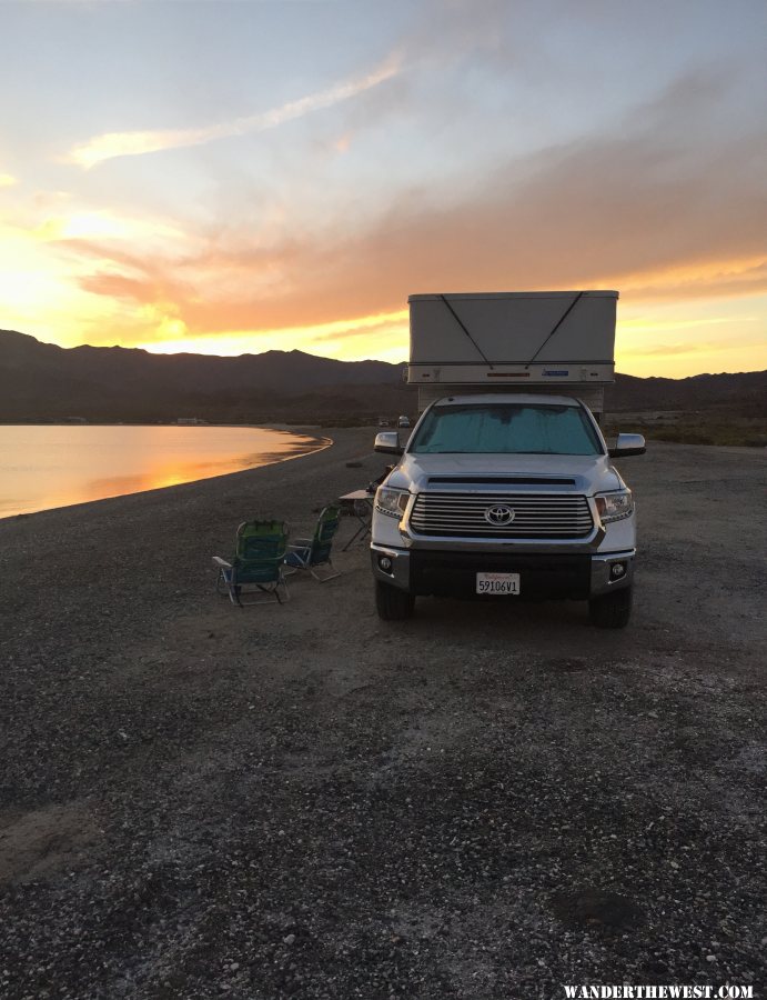 Sunset at Bahia de Los Angeles