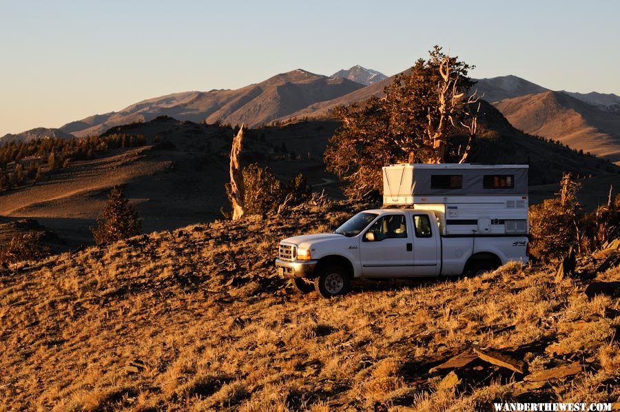 Sunset at Radio Tower Camp