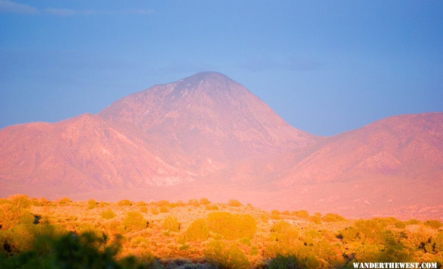 Sunset on Ute Mountain