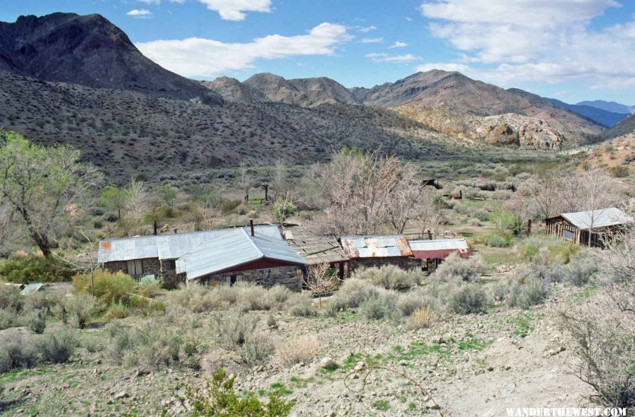 The Barker Ranch--bathtub at far left