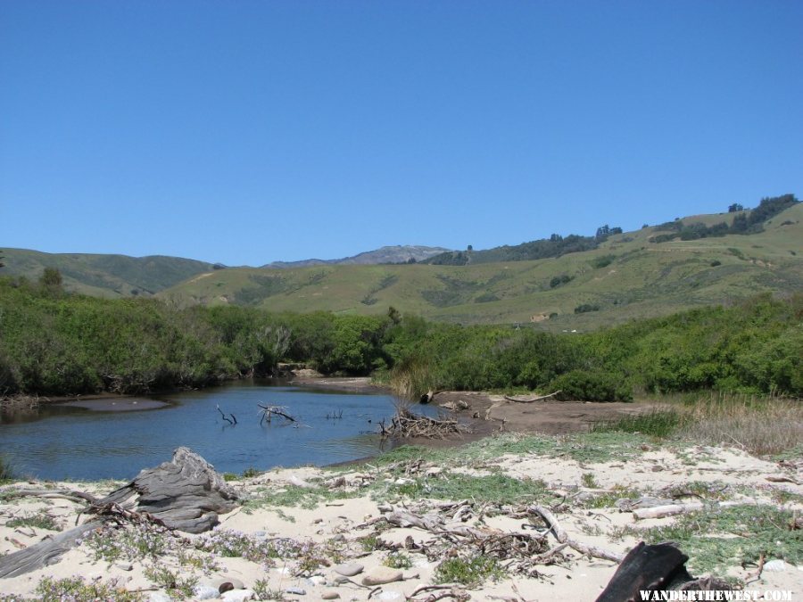 The Big Sur River in Andrew Molera State Park