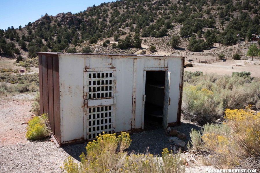 The Hoosegow behind the Belmont Courthouse