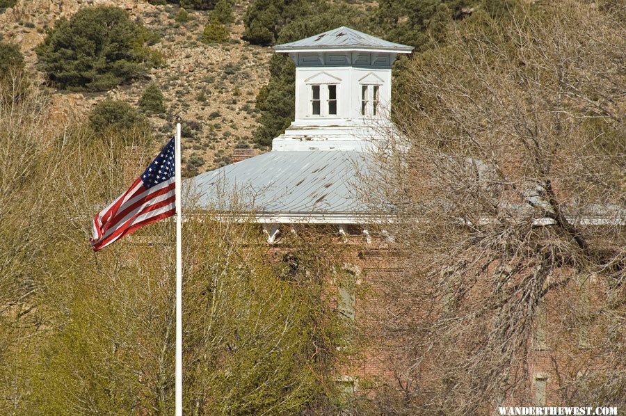 The Old Nye County Courthouse, Belmont Nevada