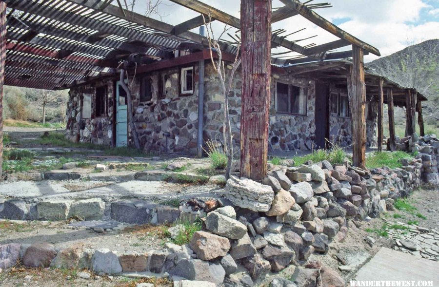 The Shady Veranda at the Barker Ranch