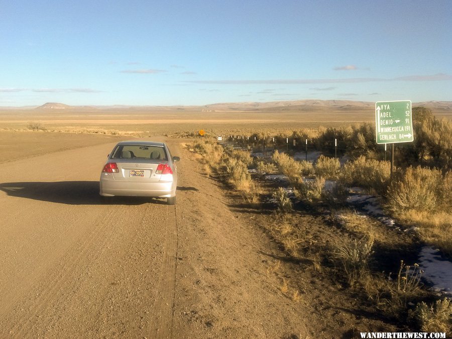 The Start: 50 miles of unpaved to go