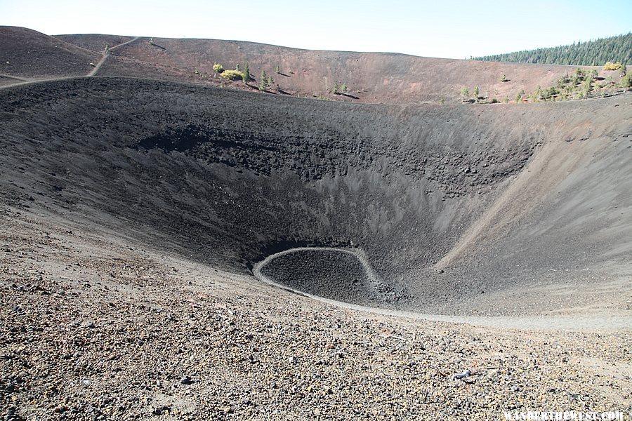 Top of the cinder cone