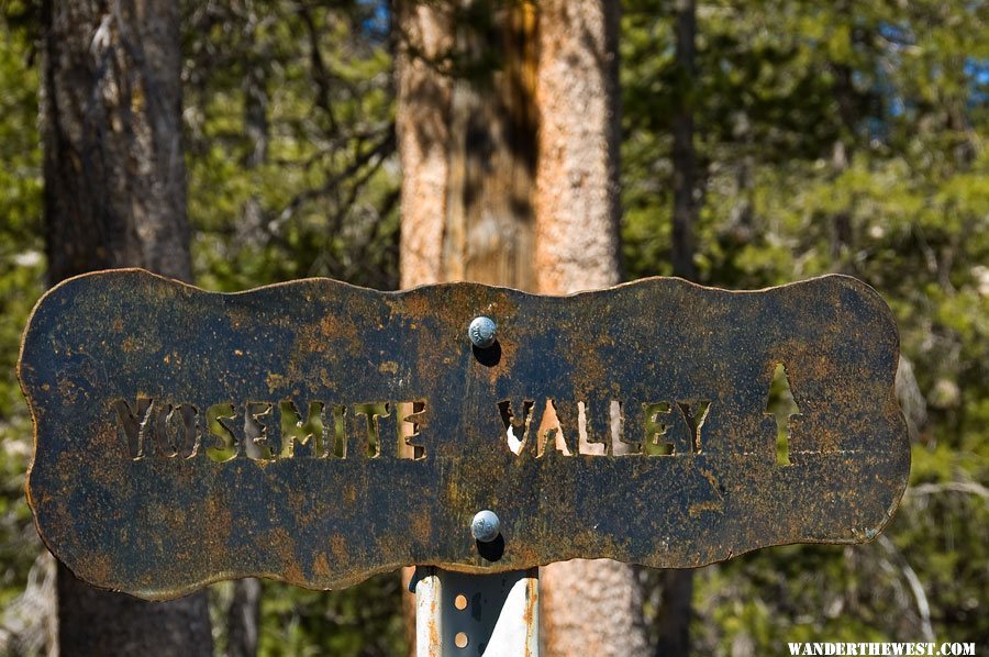 Trail To Yosemite Valley From Olmsted Point