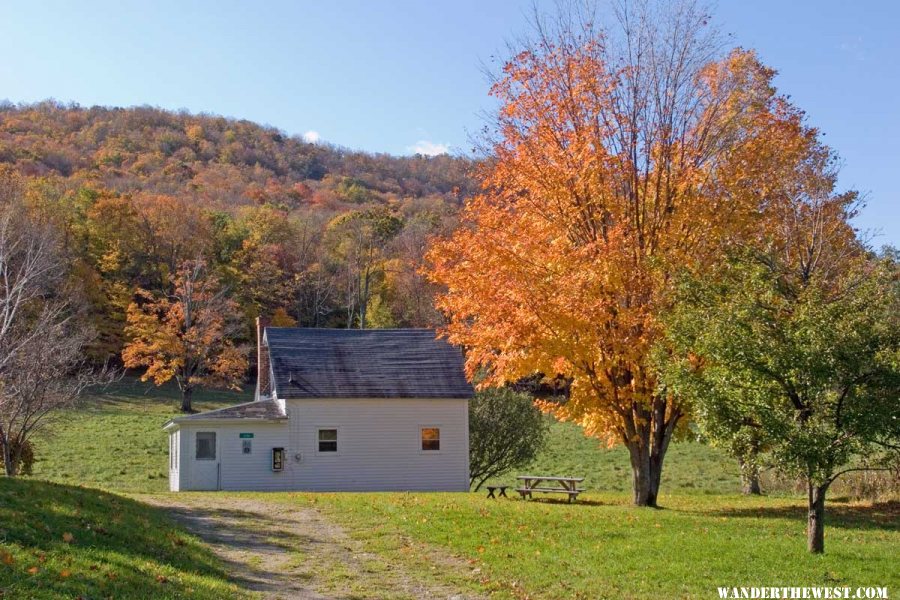 Trailhead, Mt Greylock, Mass