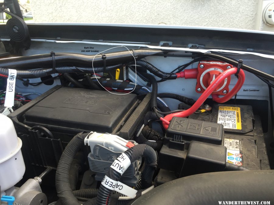 Underhood wiring