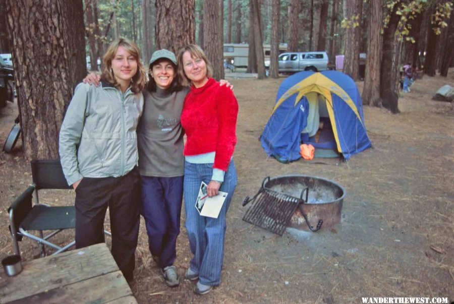 Upper Pines Campground was full even in October