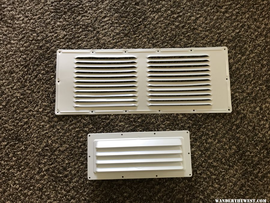 vent size comparison