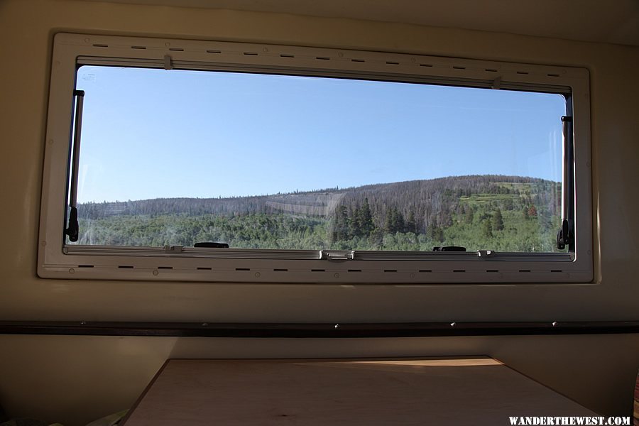 View From the Huge Rear Window - XPCamper