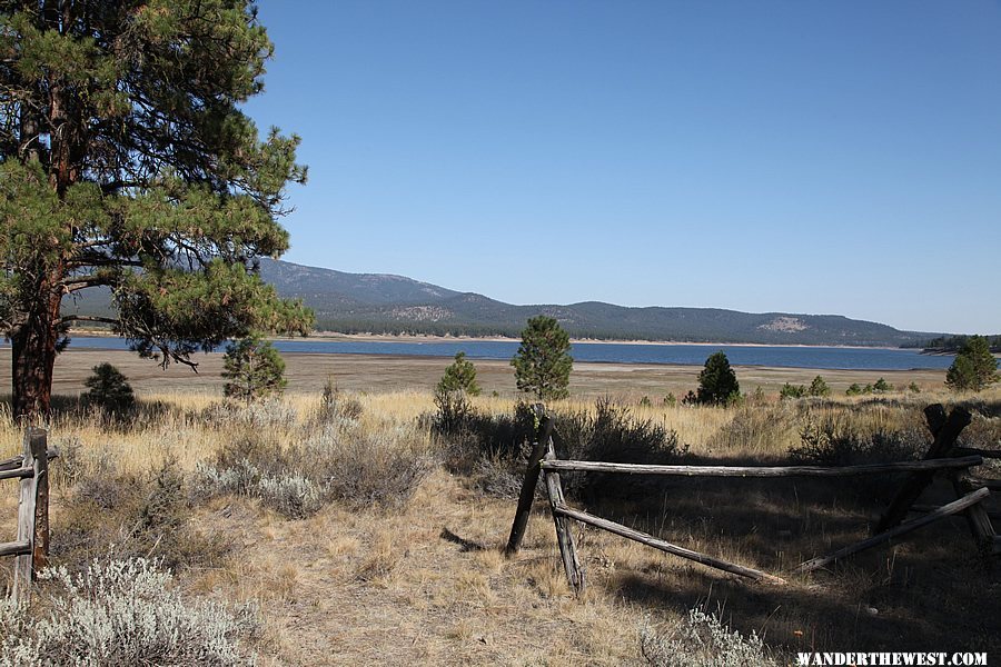 View of Phillips Lake from Southwest Shore Campground