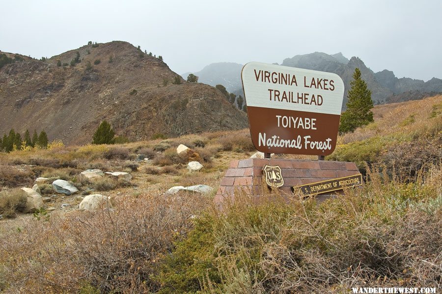 Virginia Lakes Trailhead