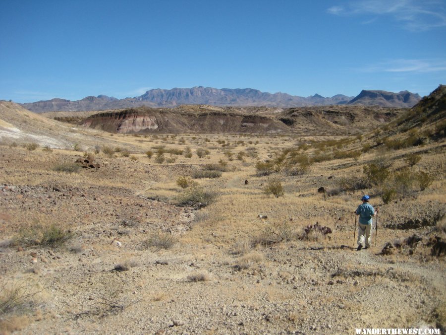 west end of Chimneys trail