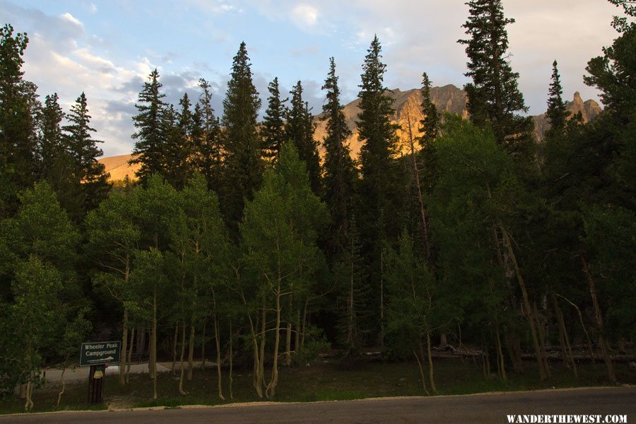 Wheeler Peak Campground