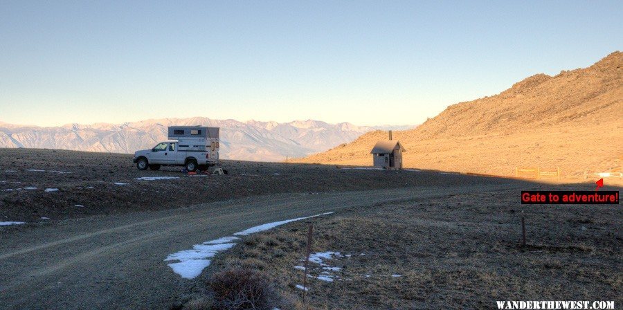 White Mt Peak Trailhead Camp