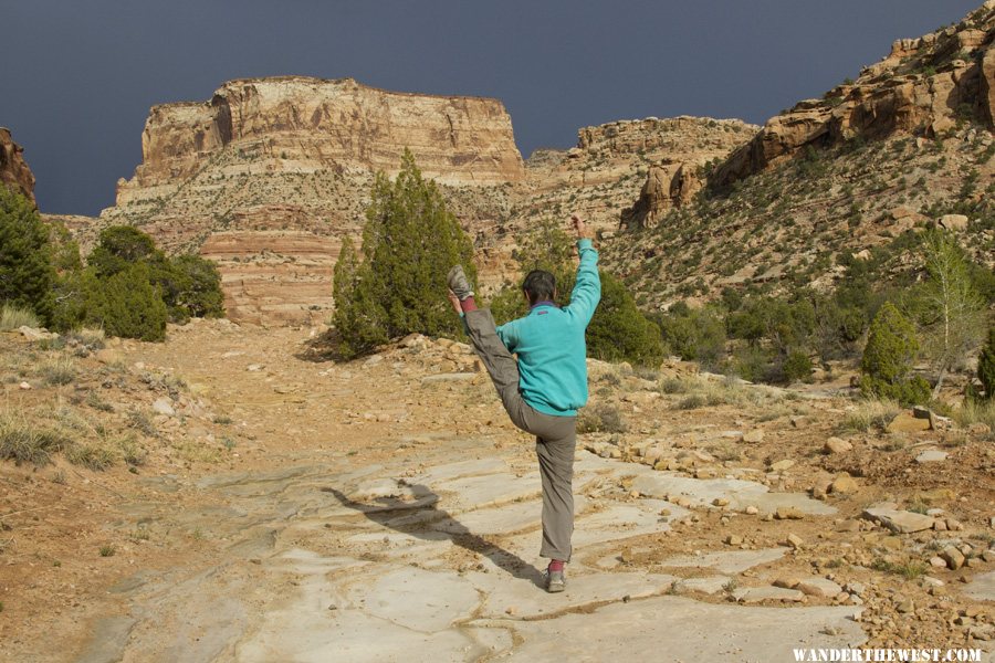 Yoga on Pine Creek